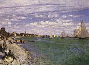 The Regatta at Saomte-Adress Edouard Manet